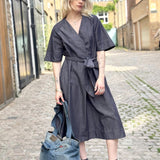Rebecca Denim Dress in Denim Chambray