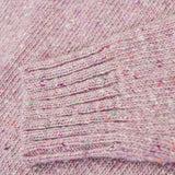 Donegal Merino Wool Sweater in Soft Lilac