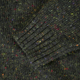 Donegal Merino Wool Sweater in Forest