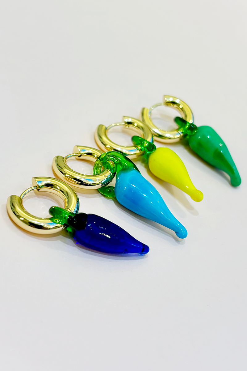 Juno Chilli Pepper Earrings by Alison Fern