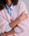 Sirena Italian Cardigan in Light Pink by Cape Cove