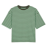 Else Striped T-Shirt in Khaki/Mint