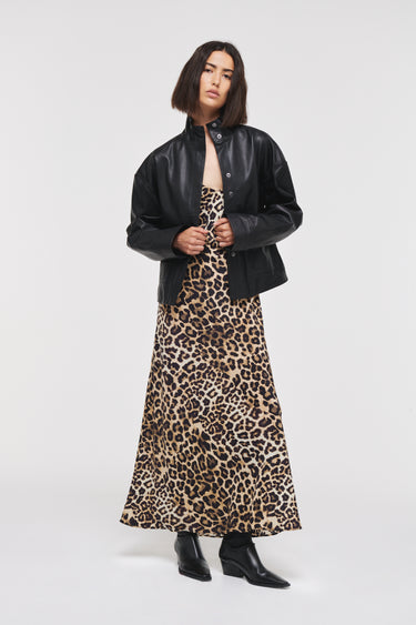 Kylie Leopard Slip Dress by Aligne