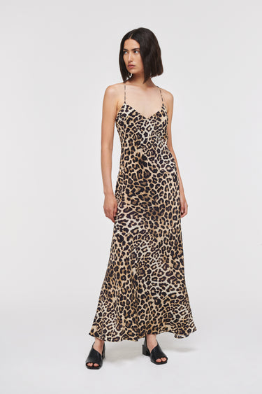 Kylie Leopard Slip Dress by Aligne