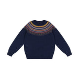 Fairisle Yoke Jumper in Cosmos