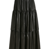 Lottie Silver Midi Skirt