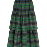Lottie Green Tartan Skirt