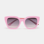 Lauryn Large Cat Eye Sunglasses Candy Pink by Zoe de Pass Eyewear