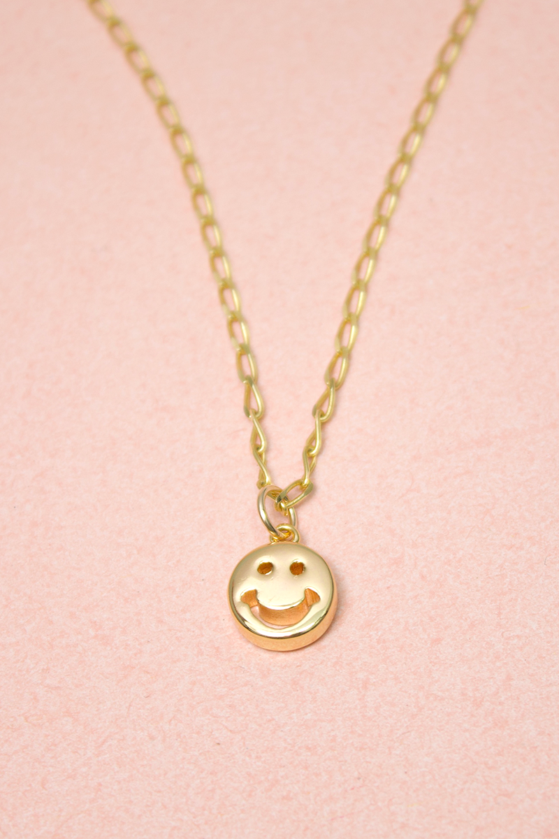 Little Smiley Necklace by Alison Fern