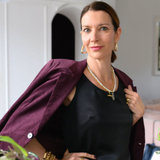 Pearl Hand of Charity Necklace by Bella Riley