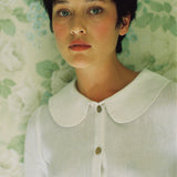 Claudine Linen Blouse in White