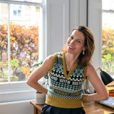 Patchwork Lambswool Tank