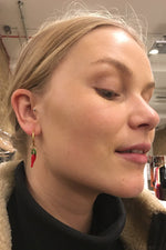 Chilli Pepper Earrings Mini by Alison Fern