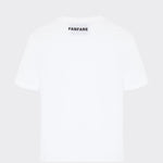 Women's White Organic Cotton T-shirt | Mother Earth | Fanfare