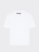 Women's White Organic Cotton T-shirt | Mother Earth | Fanfare
