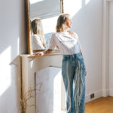 Women's White Organic Cotton T-shirt | Mother Earth | Fanfare