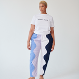 Women's White Organic Cotton T-shirt | Mother Earth | Fanfare