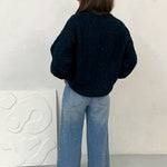 Ona Upcycled Wool Jumper Green