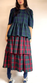 Lottie Tartan Shirt by Minkie Studio