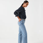 Phoebe Blouse in Indigo Rinse - seventy + mochi