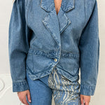 Pipa Mid Wash Denim Jacket by Fanfare
