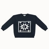 Tarot Crew Neck Cotton Sweater