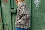 Claudia Mini Leopard Print Cotton Quilted Jacket by Raf and Grace