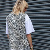 Felicity Floral Print Cotton Quilted Gilet by Raf and Grace