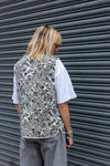 Felicity Floral Print Cotton Quilted Gilet by Raf and Grace