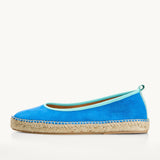 Roma Ballet - Azure Blue with Duck Egg/Turquoise