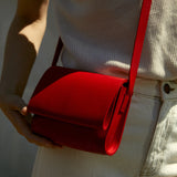 Mini Red Leather Bag