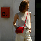 Mini Red Leather Bag