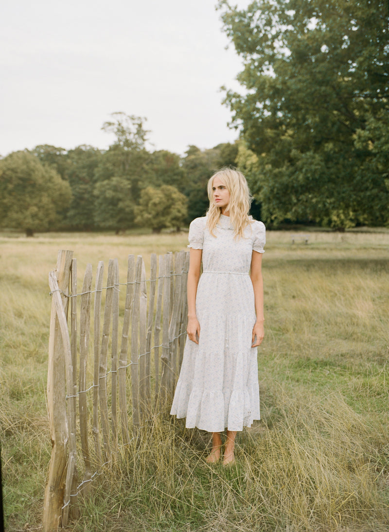 Alice Dress in Lucy Blue by ST. CLAIR