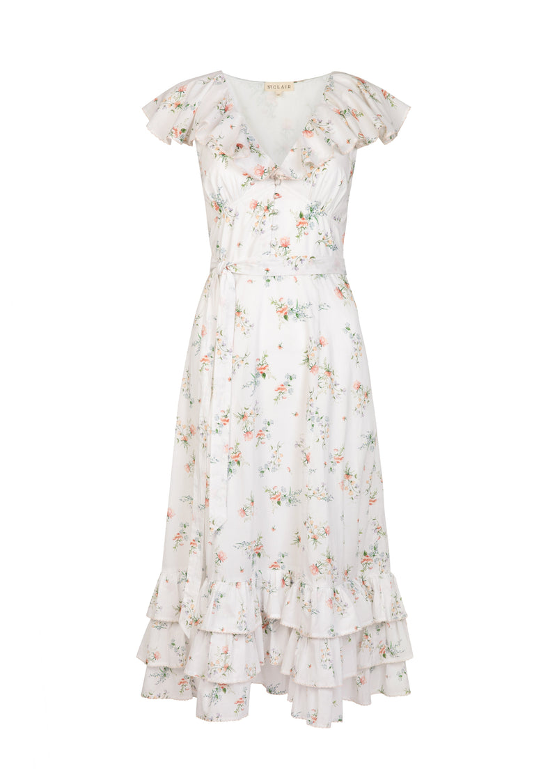 Marie Dress in Meadow by ST. CLAIR