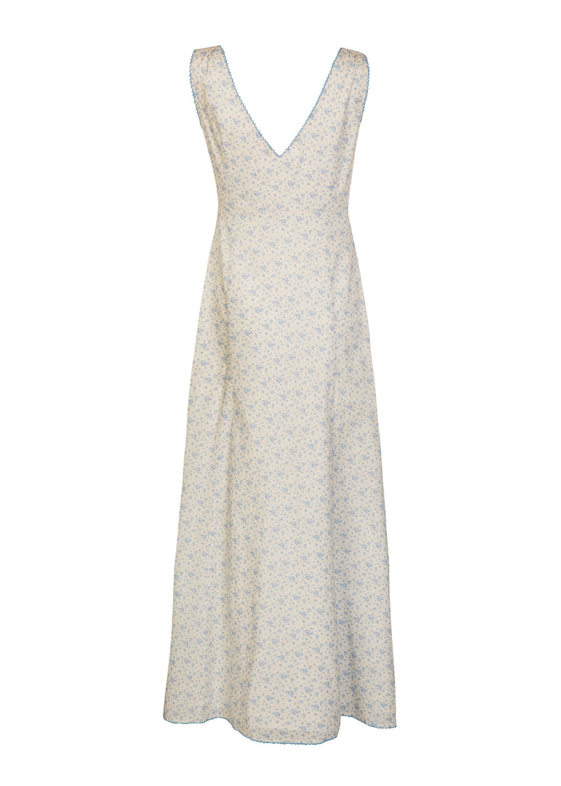 Ottilie Dress in Lucky Blue by ST. CLAIR