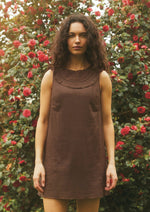 Georgina Dress in Cocoa by ST. CLAIR