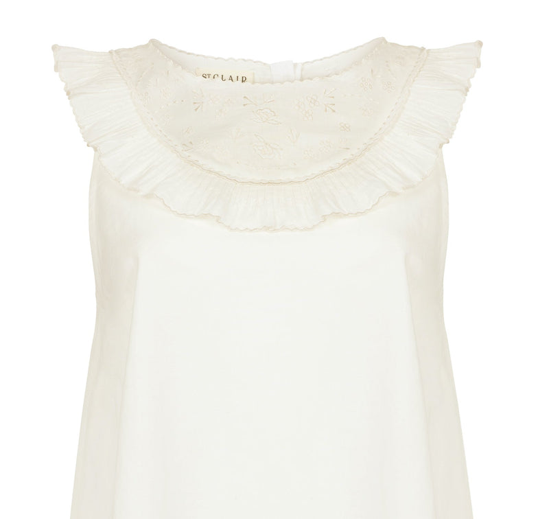 Georgina Dress in Buttermilk by ST. CLAIR