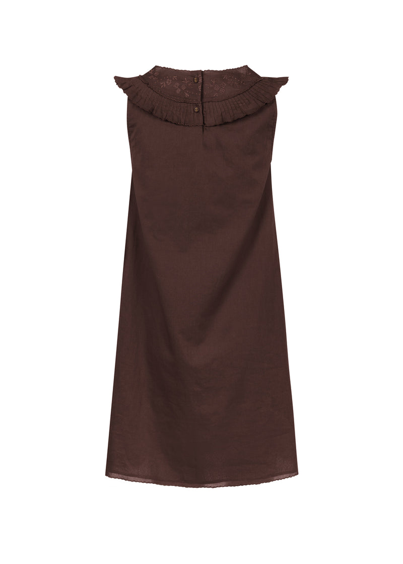 Georgina Dress in Cocoa by ST. CLAIR