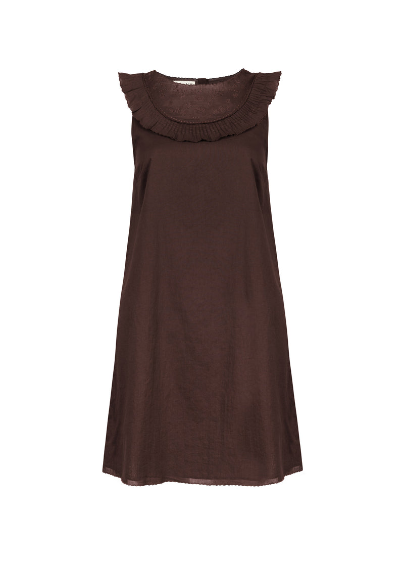 Georgina Dress in Cocoa by ST. CLAIR