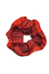 Merlot Tartan Scrunchie by Saywood