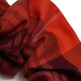 Merlot Tartan Scrunchie