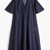 Rebecca Denim Dress in Denim Chambray