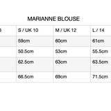 Marianne Paisley Print Cotton Blouse