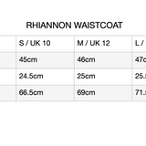 Rhiannon Paisley Print Cotton Quilted Waistcoat