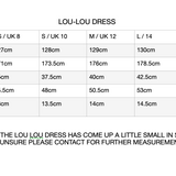 Lou-Lou Leopard Print Satin Ruffle Midi Dress