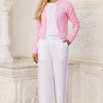 pointelle cardigan – alternate view
