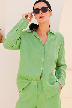 linen blouse – alternate view