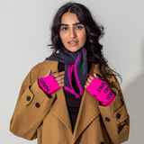 Liberte Lambswool Triangle Scarf in Evergreen