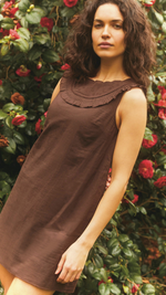 Georgina Dress in Cocoa by ST. CLAIR