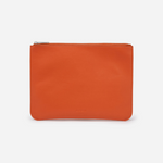 Yael Blood Orange Clutch Bag by Been London